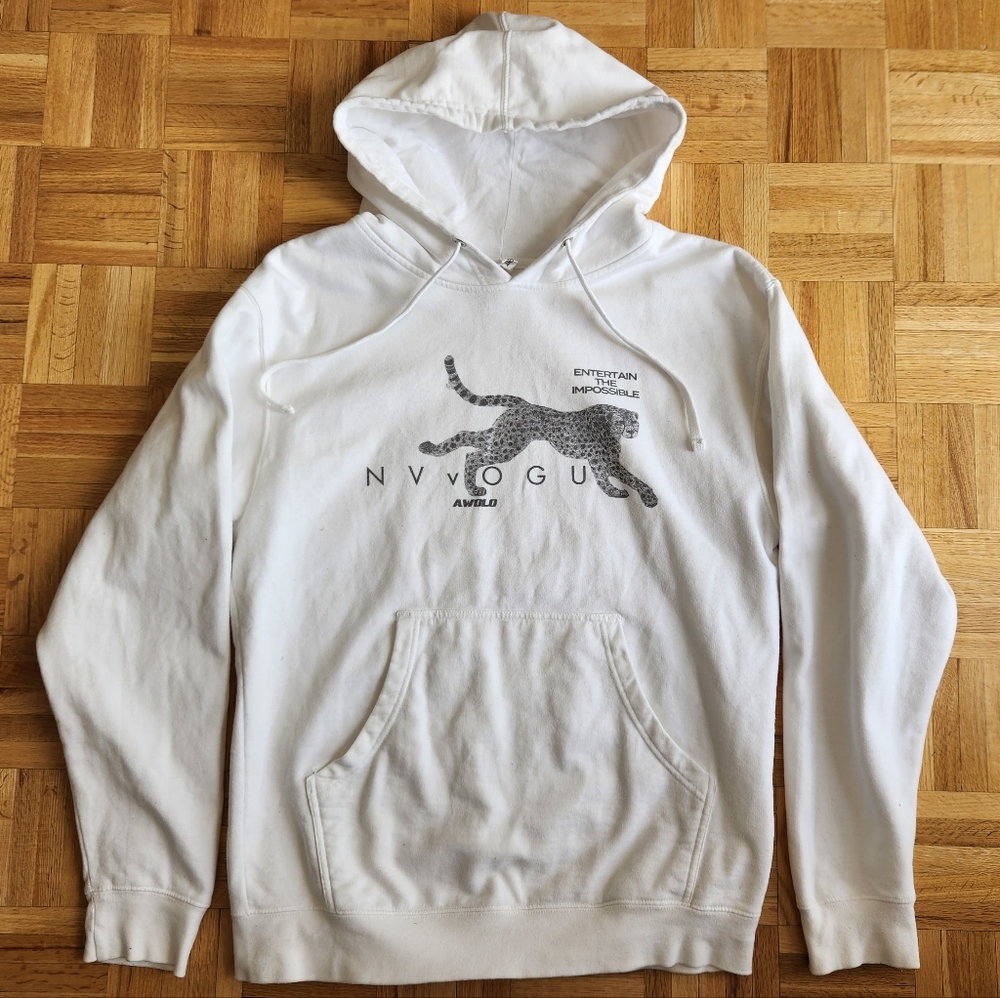 White hoodie